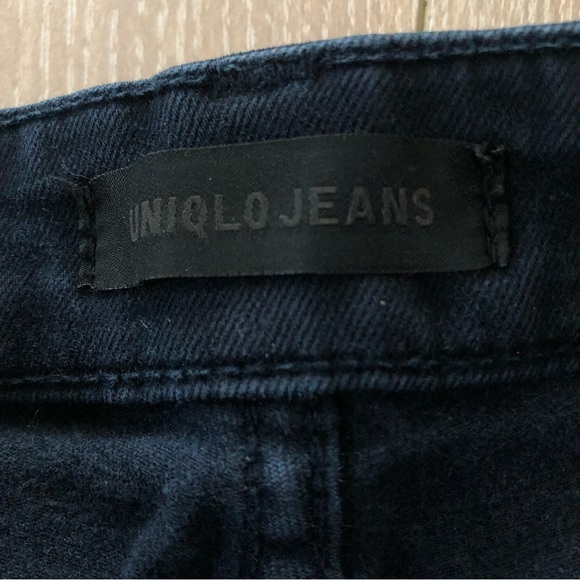 Uniqlo Dark Wash Straight Jeans Men’s Size 30 - Picture 9 of 10